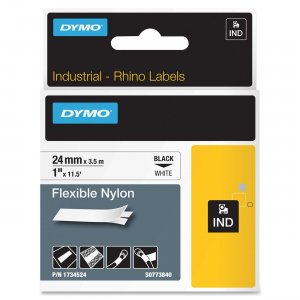 DYMO 1734524 Flexible Nylon Label Tape DYM1734524