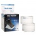 Seiko SKPSLPFLW Self-Adhesive File Folder Labels, 9/16 x 3-7/16, White, 260/Box SLP-FLW