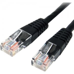 StarTech.com M45PATCH6BK 6 ft Black Molded Cat5e UTP Patch Cable