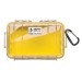Pelican 1040-027-100 Micro Case with Yellow Liner 1040