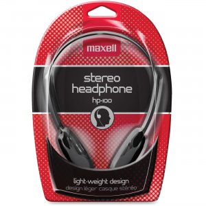 Maxell 190319 Lightweight Stereo Headphone HP-100
