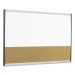 Quartet ARCCB3018 Magnetic Dry-Erase/Cork Board, 18 x 30, White Surface, Silver Aluminum Frame QRTARCCB3018