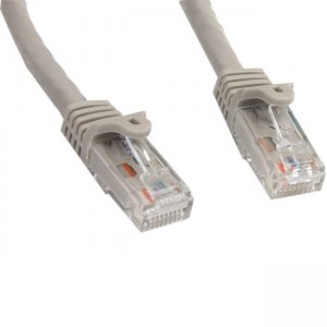 StarTech.com N6PATCH50GR 50 ft Gray Snagless Cat6 UTP Patch Cable