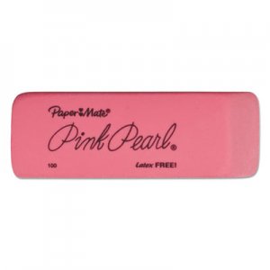 Paper Mate 70520 Pink Pearl Eraser, Medium, 24/Box PAP70520