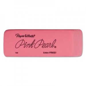 Paper Mate 70502 Pink Pearl Eraser, Medium, 3/Pack PAP70502