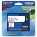 Brother P-Touch TZE251 TZe Standard Adhesive Laminated Labeling Tape, 1w, Black on White BRTTZE251