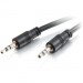 C2G 40107 25ft CMG-Rated 3.5mm Stereo Audio Cable With Low Profile Connectors