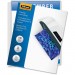 Fellowes 52041 Glossy Pouches - Letter, 7 mil, 100 pack FEL52041