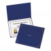 Oxford OXF29900235BGD Certificate Holder, 11 1/4 x 8 3/4, Dark Blue, 5/Pack 29900-235BGD