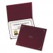 Oxford OXF29900585BGD Certificate Holder, 11 1/4 x 8 3/4, Burgundy, 5/Pack 29900-585BGD