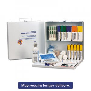 First Aid Only FAO226U First Aid Station for 50 People, 196-Pieces, OSHA Compliant, Metal Case 226-U