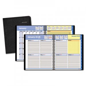 At-A-Glance AAG760105 QuickNotes Weekly/Monthly Appointment Book, 8 x 9 7/8, Black, 2016 76-01-05