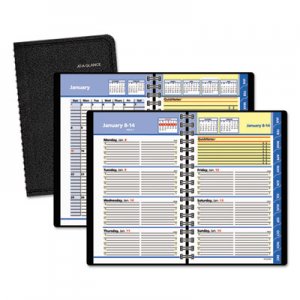At-A-Glance AAG760205 QuickNotes Weekly/Monthly Appointment Book, 4 7/8 x 8, Black, 2016 76-02-05