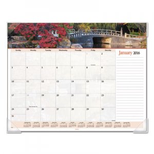 At-A-Glance 89802 Landscape Panoramic Desk Pad, 22 x 17, Landscapes, 2016 AAG89802