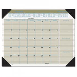 At-A-Glance HT1500 Executive Monthly Desk Pad Calendar, 22 x 17, Buff, 2016 AAGHT1500