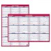 At-A-Glance AAGPM2628 Erasable Vertical/Horizontal Wall Planner, 24 x 36, Blue/Red, 2016 PM26-28
