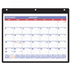 At-A-Glance AAGSK800 Monthly Desk/Wall Calendar, 11 x 8 1/4, White, 2016 SK8-00