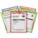 C-Line 43910 Stitched Shop Ticket Holder, Neon, Assorted 5 Colors, 75", 9 x 12, 25/BX CLI43910