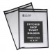 C-Line 46114 Shop Ticket Holders, Stitched, Both Sides Clear, 75", 11 x 14, 25/BX CLI46114