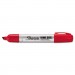 Sharpie 15002 King Size Permanent Marker, Chisel Tip, Red, Dozen SAN15002