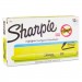Sharpie 27025 Accent Pocket Style Highlighter, Chisel Tip, Fluorescent Yellow, Dozen SAN27025
