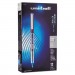 Uni-Ball 60108 Vision Roller Ball Stick Waterproof Pen, Blue Ink, Micro SAN60108