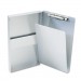 Saunders 10507 Snapak Aluminum Forms Folder, 3/8" Capacity, Holds 5-2/3w x 9-1/2h, Silver SAU10507
