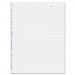 Blueline AFR11050R MiracleBind Ruled Paper Refill Sheets, 11 x 9-1/16, White, 50 Sheets/Pack REDAFR11050R