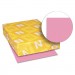 Astrobrights 21031 Astrobrights Colored Paper, 24lb, 8-1/2 x 11, Pulsar Pink, 500 Sheets/Ream WAU21031
