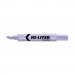 HI-LITER 24060 Desk Style Highlighter, Chisel Tip, Fluorescent Purple Ink, Dozen AVE24060