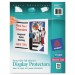Avery 74404 Top-Load Display Sheet Protectors, Letter, 10/Pack AVE74404