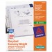 Avery 75537 Top-Load Recycled Polypropylene Sheet Protector, Semi-Clear, 100/Box AVE75537
