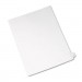Avery 82188 Allstate-Style Legal Exhibit Side Tab Divider, Title: Z, Letter, White, 25/Pack AVE82188