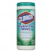 Clorox 01593EA Disinfecting Wipes, 7 x 8, Fresh Scent, 35/Canister CLO01593EA
