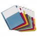 Cardinal 84013 Poly Expanding Pocket Index Dividers, 8-Tab, Letter, Multicolor, per Pack CRD84013