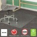 deflecto CM14443F SuperMat Frequent Use Chair Mat, Medium Pile Carpet, Beveled, 46 x 60, Clear DEFCM14443F