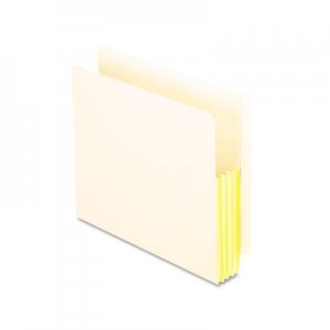 Pendaflex 12823 Manila Drop Front Shelf File Pockets, Straight Cut, Letter, 10/Box PFX12823