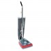 Sanitaire SC679J Commercial Lightweight Upright Vacuum, Bag-Style, 12lb, Gray/Red EURSC679J
