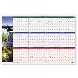 House of Doolittle 3931 Earthscapes Nature Scene Reversible/Erasable Yearly Wall Calendar, 32 x 48, 2016 HOD3931