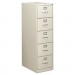 HON 315CPQ 310 Series Five-Drawer, Full-Suspension File, Legal, 26-1/2d, Light Gray HON315CPQ
