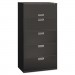 HON 685LS 600 Series Five-Drawer Lateral File, 36w x 19-1/4d, Charcoal HON685LS