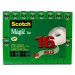Scotch 810K16 Magic Tape Value Pack, 3/4" x 1000", 1" Core, Clear, 16/Pack MMM810K16
