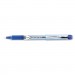 Pilot 28802 Precise Grip Roller Ball Stick Pen, Blue Ink, .5mm PIL28802