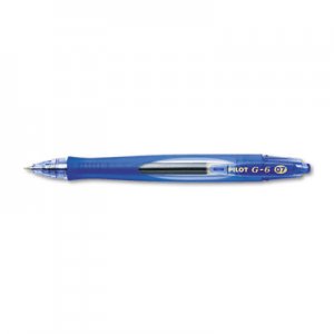 Pilot 31402 G6 Retractable Gel Ink Pen, Refillable, Blue Ink, .7mm PIL31402