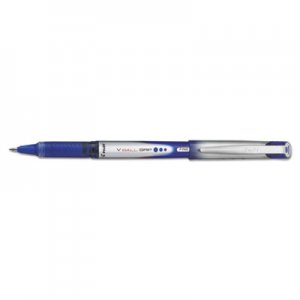 Pilot 35571 VBall Grip Liquid Ink Roller Ball Stick Pen, Blue Ink, .7mm, Dozen PIL35571