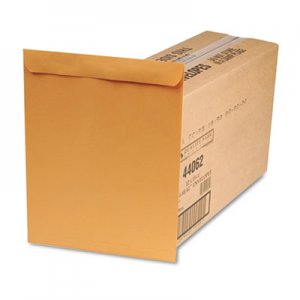 Quality Park 44062 Redi-Seal Catalog Envelope, 12 x 15 1/2, Brown Kraft, 250/Box QUA44062