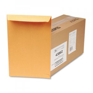 Quality Park 43862 Redi-Seal Catalog Envelope, 10 x 15, Brown Kraft, 250/Box QUA43862