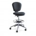 Safco 3442BL Metro Collection Extended Height Swivel/Tilt Chair, 22-33" Seat Height, Black SAF3442BL