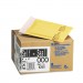 Sealed Air 10181 Jiffylite Self-Seal Mailer, Side Seam, #000, 4 x 8, Golden Brown, 25/Carton SEL10181
