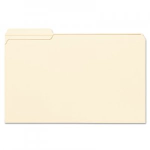 Smead 15335 File Folder, 1/3 Cut First Position, Reinforced Top Tab, Legal, Manila, 100/Box SMD15335
